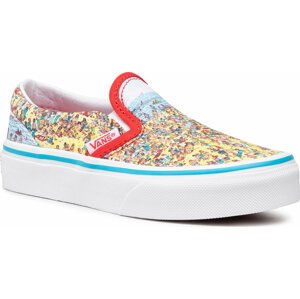 Tenisky Vans Classic Slip-On VN0A4BUT3WO1 (Where's Waldo?) Fndstvbch