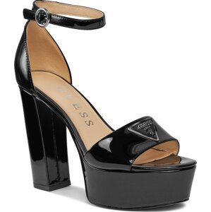 Sandály Guess Seton FLPSET PAT03 BLACK