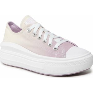 Plátěnky Converse Ctas Move Ox 572897C Egret/Pale Amethyst/White