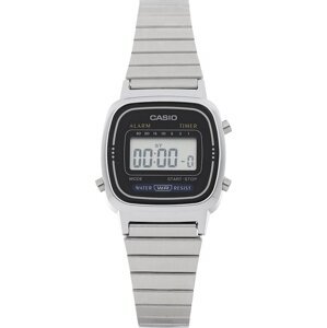 Hodinky Casio Vintage LA670WEA-1EF Stříbrná