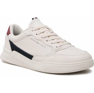 Sneakersy Tommy Hilfiger Elevated Cupsole Leather FM0FM04490 Weathered White AC0