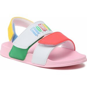 Sandály Tommy Hilfiger Logo Velcro Sandal T1A2-32791-1172 S White/Multicolor X256