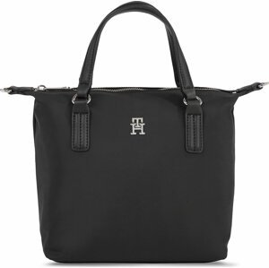 Kabelka Tommy Hilfiger Poppy Th Small Tote AW0AW15640 Black BDS