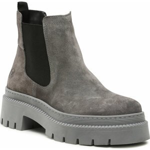 Polokozačky Caprice 9-25430-41 Dk Grey Suede 206