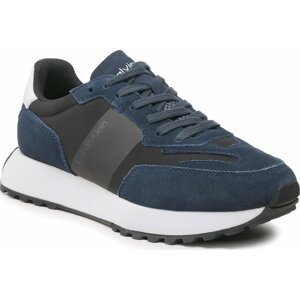 Sneakersy Calvin Klein Low Top Lace Up Mix HM0HM00497 Navy/Black/White 0HA