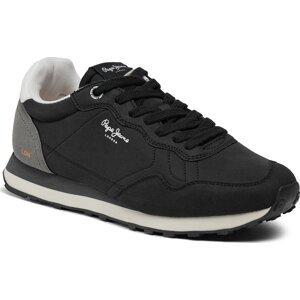 Sneakersy Pepe Jeans PMS31018 Black 999