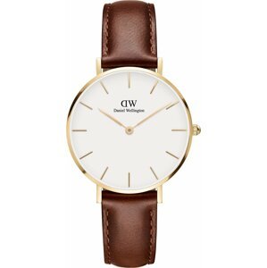 Hodinky Daniel Wellington Petite St Mawes DW00100550 Gold/Brown