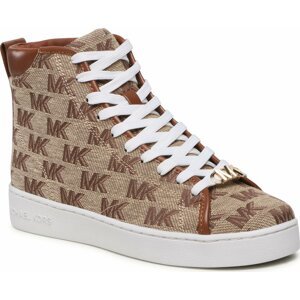 Sneakersy MICHAEL Michael Kors Edie High Top 43S3NVFE1Y Beige/Ebony