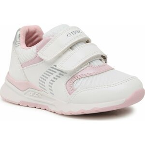 Sneakersy Geox B Pyrip Girl B264XA0BC14C0406 S White/Pink