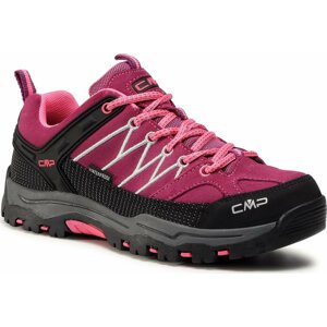 Trekingová obuv CMP Kids Rigel Low Trekking Shoes Wp 3Q13244J Berry/Pink Fluo 05HF