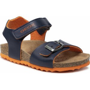 Sandály Geox J Ghita B.B J028LB 000BC C0659 M Navy/Orange