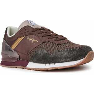 Sneakersy Pepe Jeans PLS31528 Brown 878