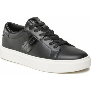 Sneakersy Calvin Klein Low Top Lace Up Lth HM0HM01055 Ck Black BEH