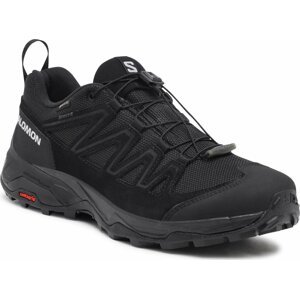 Trekingová obuv Salomon X Ward Leather GORE-TEX L47182300 Black/Black/Black
