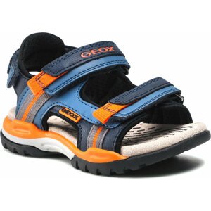 Sandály Geox J Borealis B. A J250RA 01554 C4K2T S Dk Avio/Orange