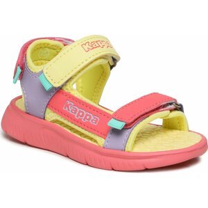 Sandály Kappa 260886MFK Coral/Multi 2917