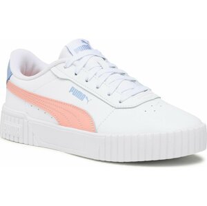 Sneakersy Puma Carina 2.0 Jr 386185 12 Puma White-Poppy Pink-Blissful Blue