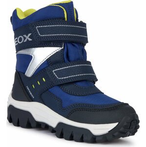 Sněhule Geox J Himalaya Boy B Abx J36FRC 0FUCE C0749 M Navy/Lime