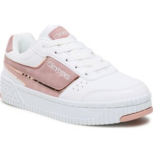 Sneakersy Kappa 243237 White/Rose 1021
