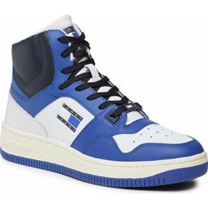 Sneakersy Tommy Jeans Mid Cut Basket EM0EM01164 Ultra Blue C66