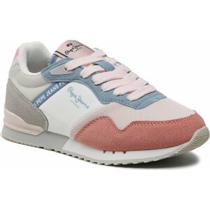 Sneakersy Pepe Jeans London Basic G PGS30564 Washed Rose 313