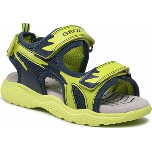 Sandály Geox J S.Splush B. B J25GPB 014CE C0749 S Navy/Lime