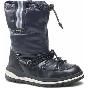 Sněhule Geox J Adelhide G.Babx E J26EWE 0LVBC C0673 D Navy/Silver