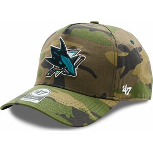 Kšiltovka 47 Brand NHL San Jose Sharks Grove Snapback 47 MVP DT H-GRVSP22CNP-CMB Zelená