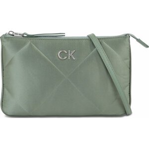 Kabelka Calvin Klein Re-Lock Quilt Crossbody - Satin K60K611299 Sea Spray LKG