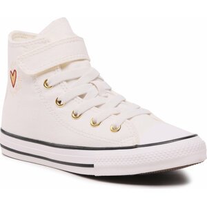 Plátěnky Converse Ctas 1V Hi A04951C Vintage White/Back Alley Brick