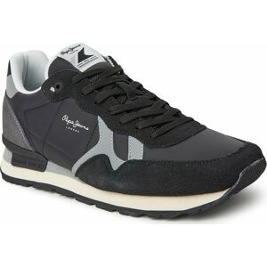 Sneakersy Pepe Jeans PMS30985 Black 999