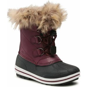 Sněhule CMP Kids Anthilian Snow Boot Wp 30Q4594 Burgundy C961