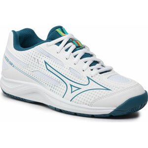 Boty Mizuno Exceed Star Jr. Ac 61GA225530 White/Maroccan Blue/Turqoise