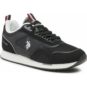 Sneakersy U.S. Polo Assn. Ethan ETHAN001 BLK-GRY01