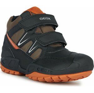 Sněhule Geox J New Savage Boy B A J261WA 0CEFU C9279 M Black/Dk Orange