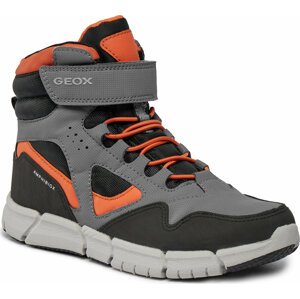 Sněhule Geox J Flexyper Boy B Abx J369XB 0CEFU C0036 S Grey/Orange