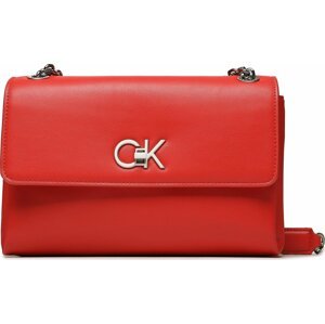 Kabelka Calvin Klein Re-Lock Ew Conv Crossbody K60K610749 Červená