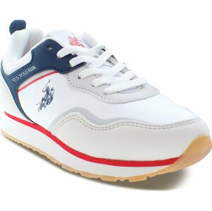 Sneakersy U.S. Polo Assn. Nobik NOBIK010A WHI-DBL08