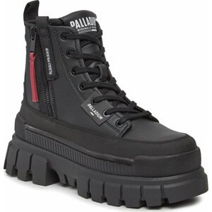 Turistická obuv Palladium Revolt Boot Zip Lth 98859-001-M Black/Black 001