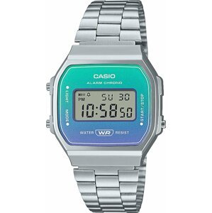 Hodinky Casio Vintage A168WER-2AEF Silver/Silver